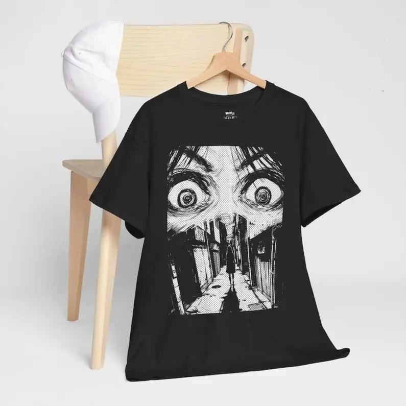 Weirdcore Face Shirt, Anime Shirt, Harajuku, Japanese Shirt Hoodie, Sweatshirt | HypeDripTees.com