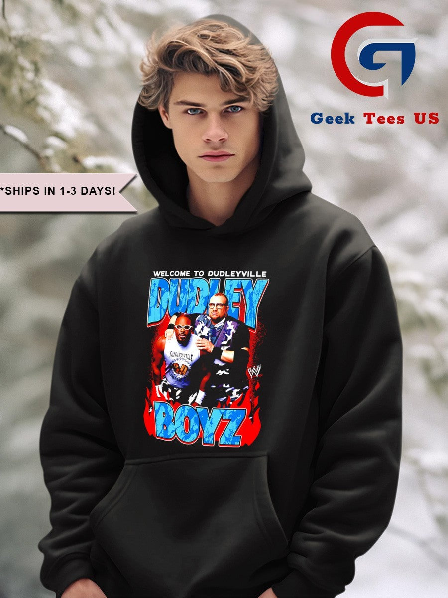 Welcome to Dudleyville The Dudley Boyz graphic shirt