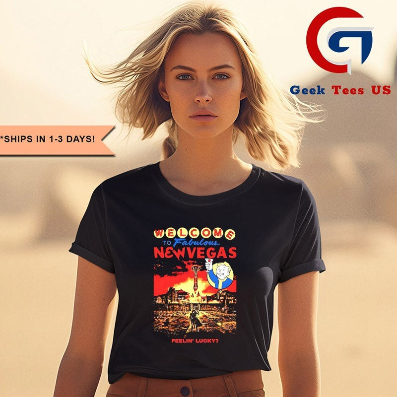 Welcome to Fabulous New Vegas Vault Boy shirt