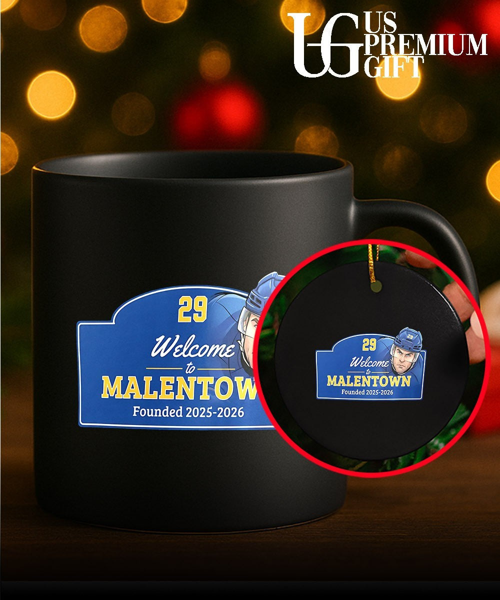 Welcome to Malentown Founded Alex Lyon Buffalo Sabres NHL 2025-2026 shirt