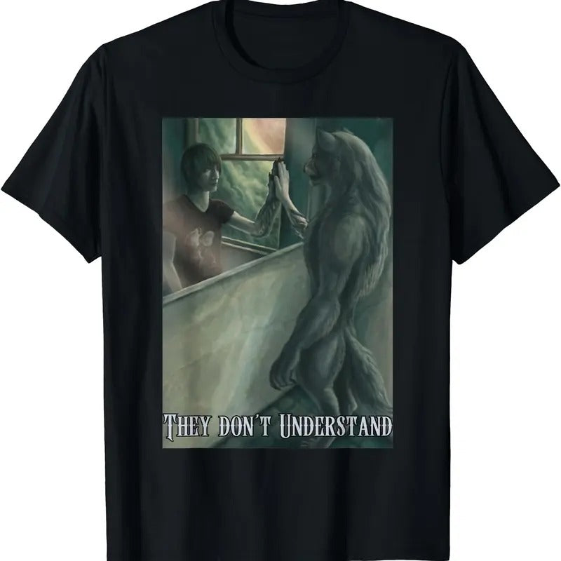 Werewolf Ripping Meme Alpha Wolf Werewolf Literally Me T-Shirt Hoodie, Sweatshirt | HypeDripTees.com