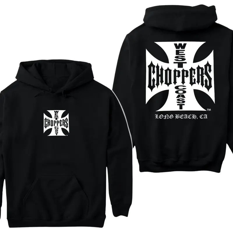 West Coast Choppers 2 Sided T-Shirt - Crewneck Sweatshirt
