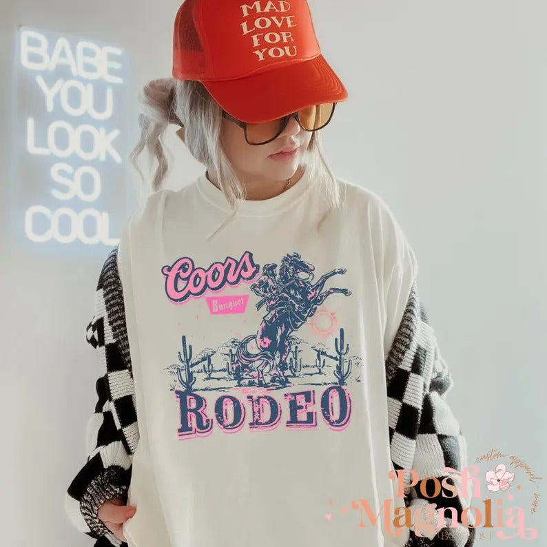 Western Beer T-shirt, Western graphic shirt, Y'allternative shirt, Cowgirl Shirt, Country Girl Shirt, Rodeo vintage...
