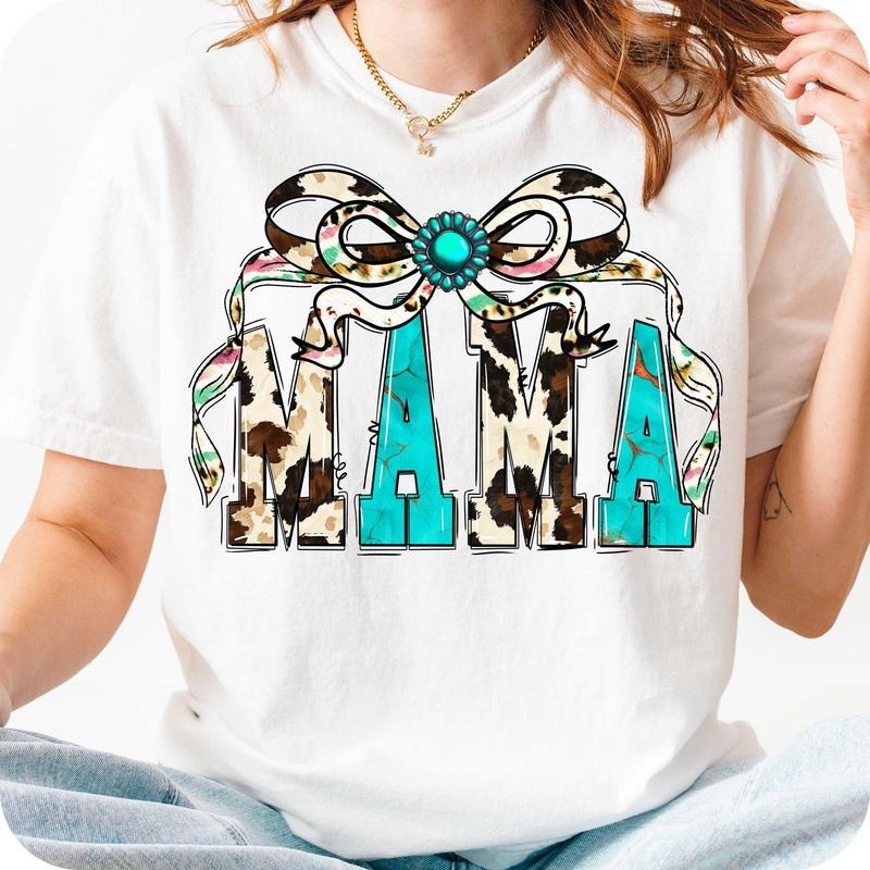 Western Mama T-Shirt, Coquette Mama T-Shirt, Howdy Mama Coquette, Western T-Shirt, Mama T-Shirt, Western Mama T-Shirt,...