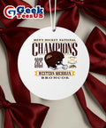 Western Michigan University Men’s Hockey 2025 National Champions helmet shirt