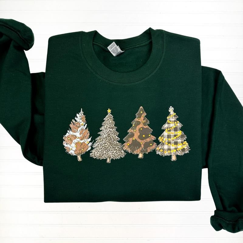 Western Trees Gildan Sweatshirt T-Shirts, Hoodie | HypeDripTees.com