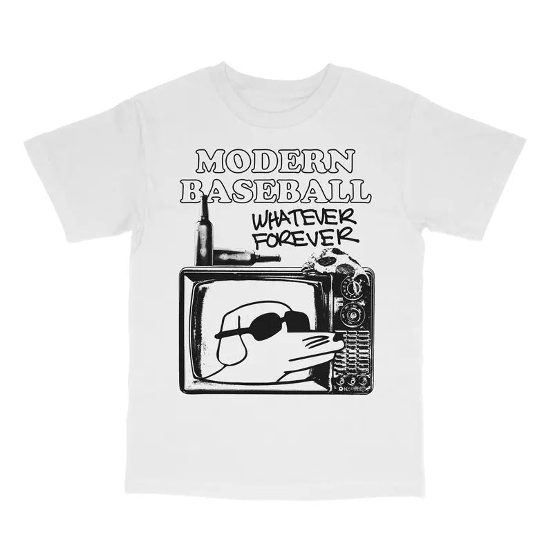 Whatever Forever Modern Baseball Custom Printed T-Shirt Hoodie, Sweatshirt | HypeDripTees.com
