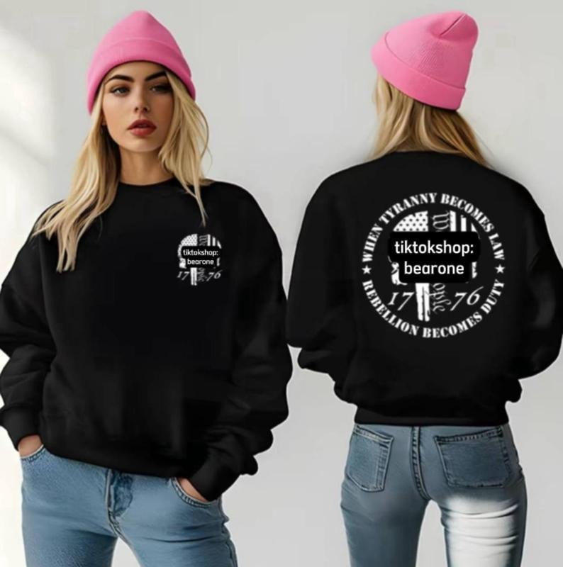 When Tyranny Becomes Law, We the People, 1776 Unisex Shirt Hoodie, Sweatshirt | HypeDripTees.com