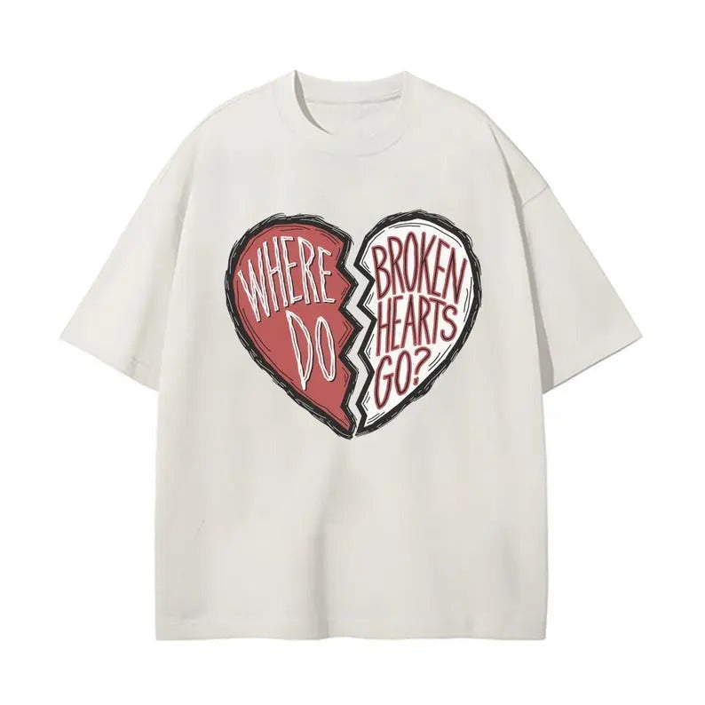 Where Do Broken Hearts Go Shirt, Vintage 1Di.rec.tion T-Shirt, Gift For Men, Unisex Shirt, Thank for the memories, Rip of...