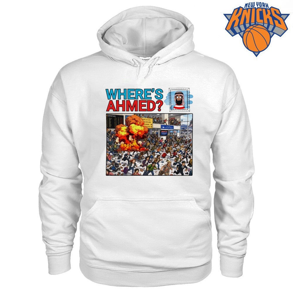 Where Is Ahmed Skyline Airport Explosion Meme Shirt