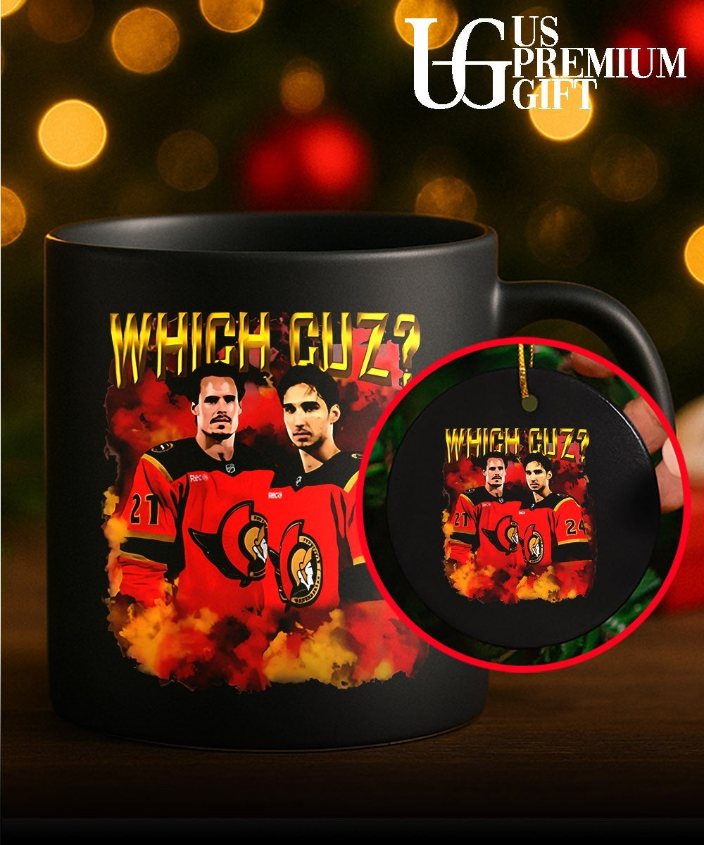 Which Guz Nick Cousins and Dylan Cozens Ottawa Senators hockey shirt