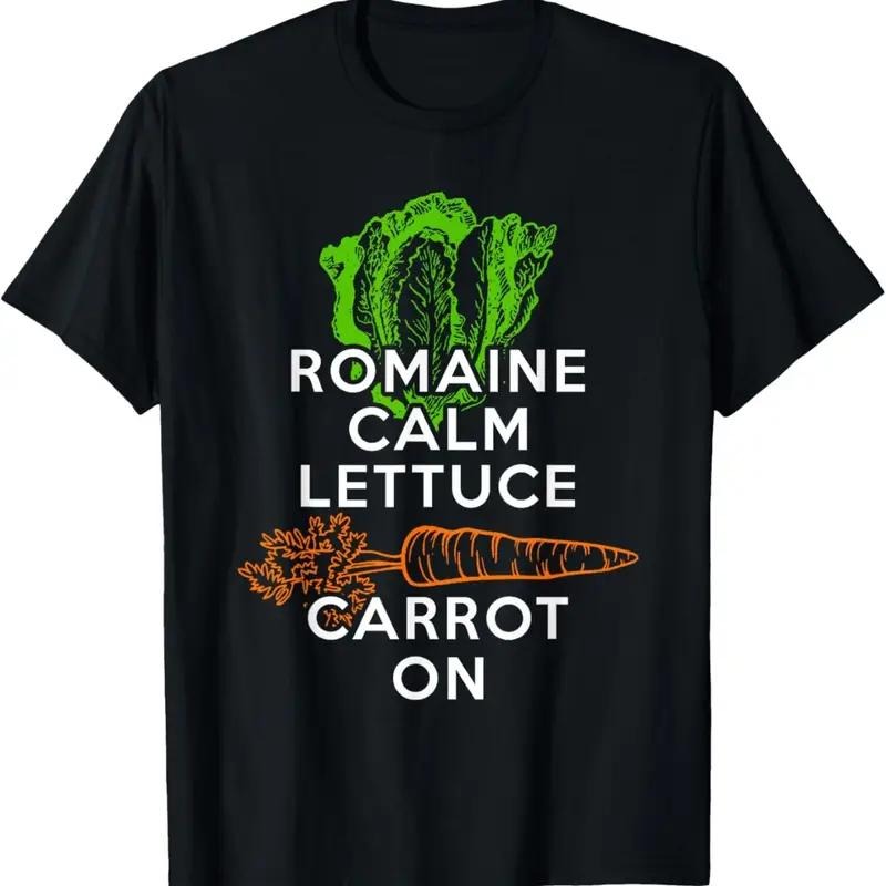 Whimsical Vegetable Pun T-Shirt Featuring Romaine And Carrot Art Hoodie, Sweatshirt | HypeDripTees.com
