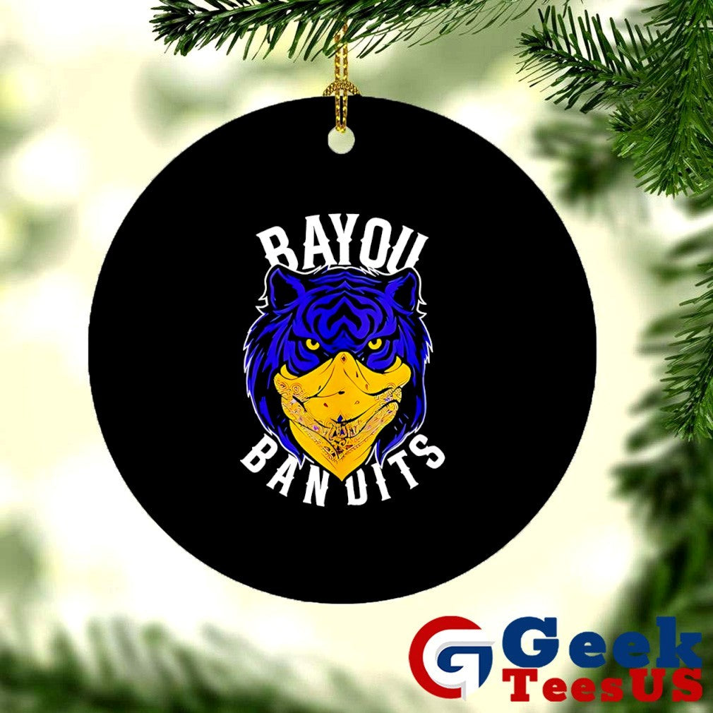 Whit Weeks wearing Bayou Bandits logo shirt