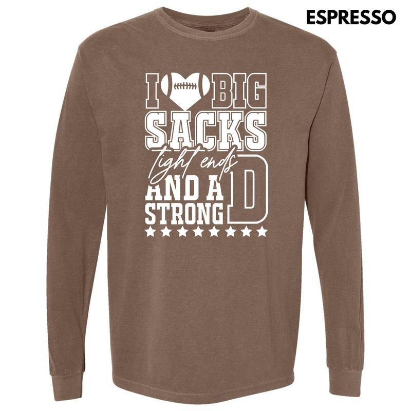 White Big Sacks Long Sleeve Comfort Colors T-Shirt 'NLB' Hoodie, Sweatshirt | HypeDripTees.com