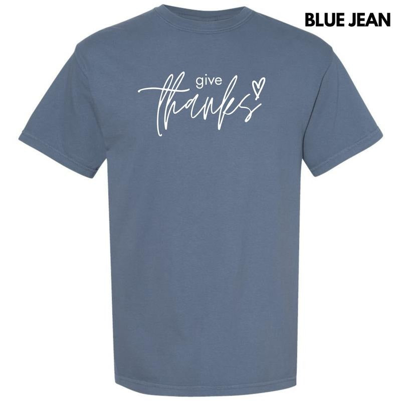 White Give Thanks Comfort Colors T-Shirt 'NLB' Hoodie, Sweatshirt | HypeDripTees.com