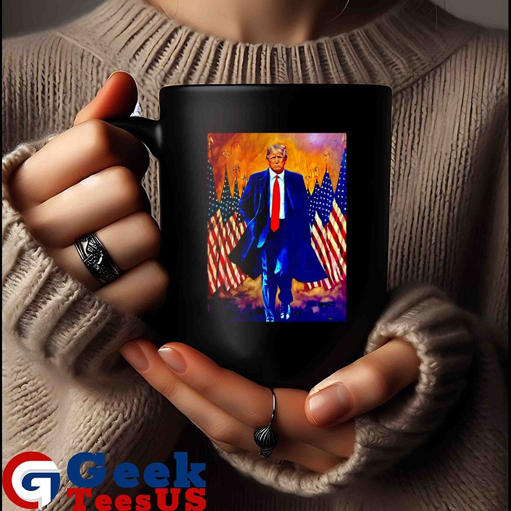 White House Paintings Of President Trump shirt