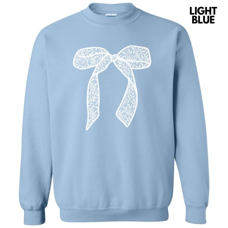 White Lace Bow Sweatshirt 'NLB' T-Shirts, Hoodie | HypeDripTees.com