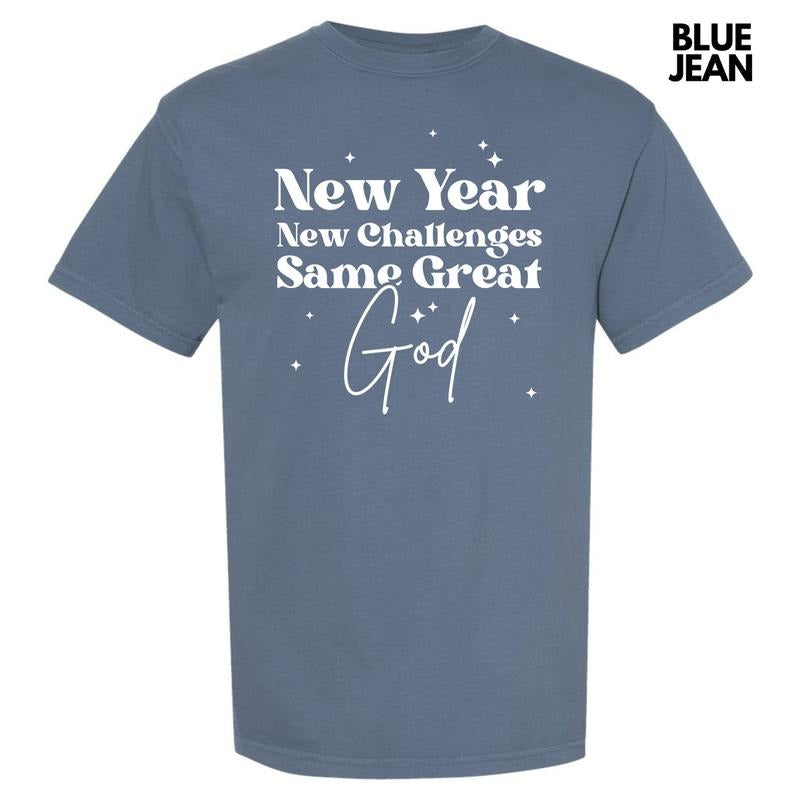 White New Year Same God Comfort Colors T-Shirt 'NLB' Hoodie, Sweatshirt | HypeDripTees.com