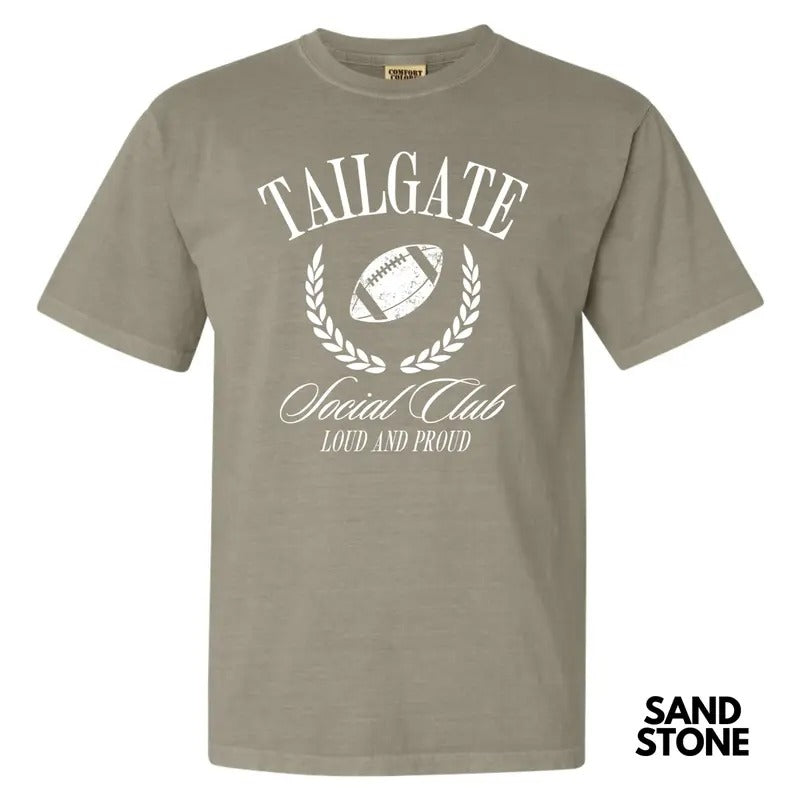 White Tailgate Social Club Comfort Colors T-Shirt 'NLB' Hoodie, Sweatshirt | HypeDripTees.com
