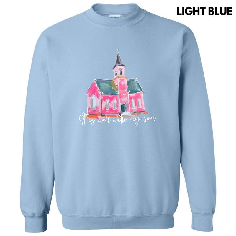 White Watercolor Well With My Soul Sweatshirt 'NLB' T-Shirts, Hoodie | HypeDripTees.com