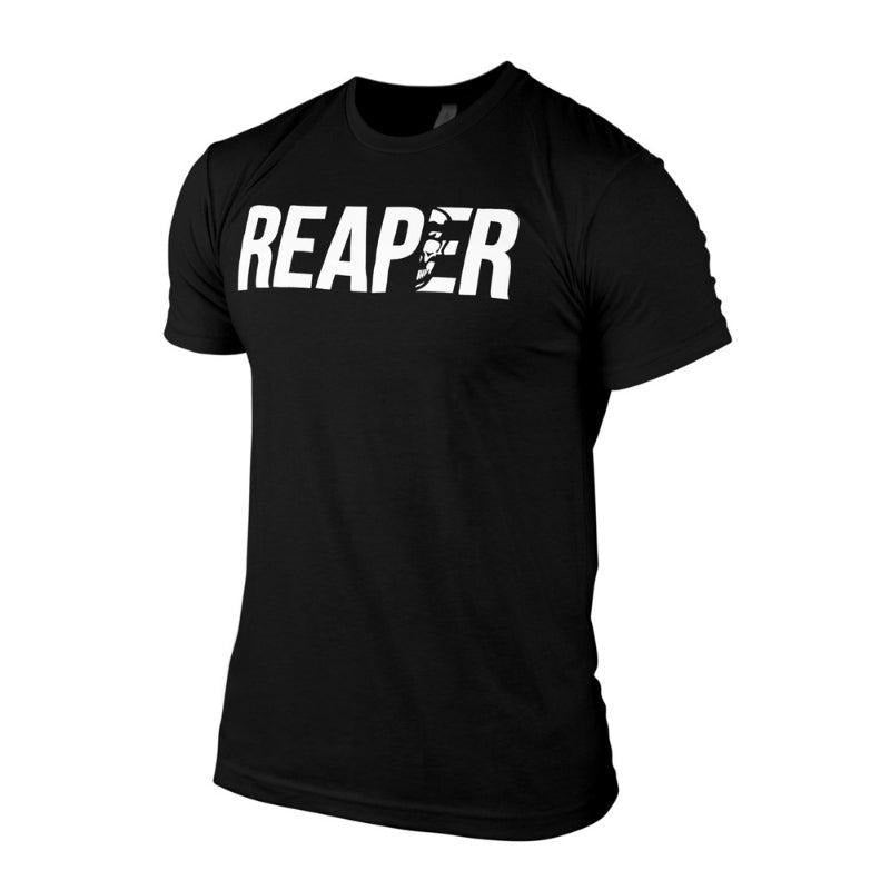 Classic REAPER Graphic T-Shirt - Black/White, Summer Season Menswear Hoodie, Sweatshirt | HypeDripTees.com