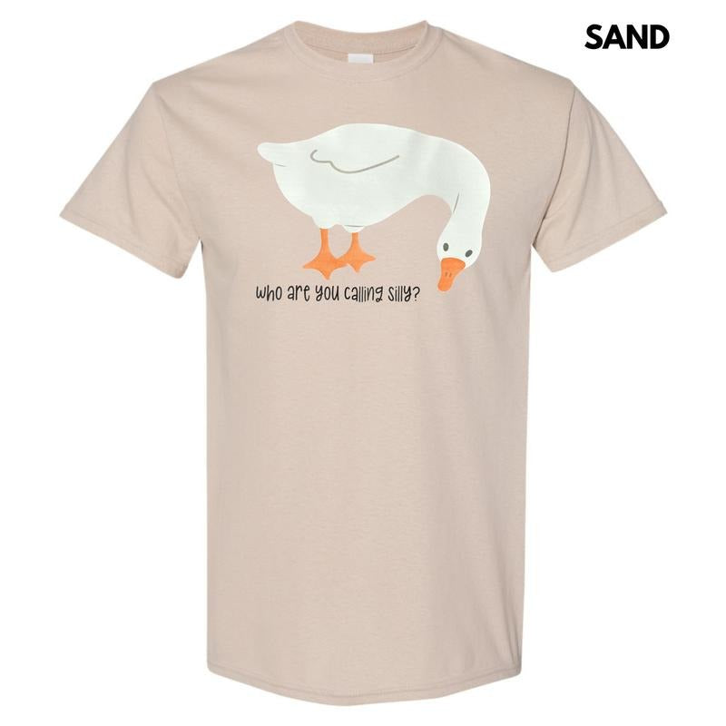 Who You Calling Silly Gildan Short Sleeve T-Shirt Hoodie, Sweatshirt | HypeDripTees.com