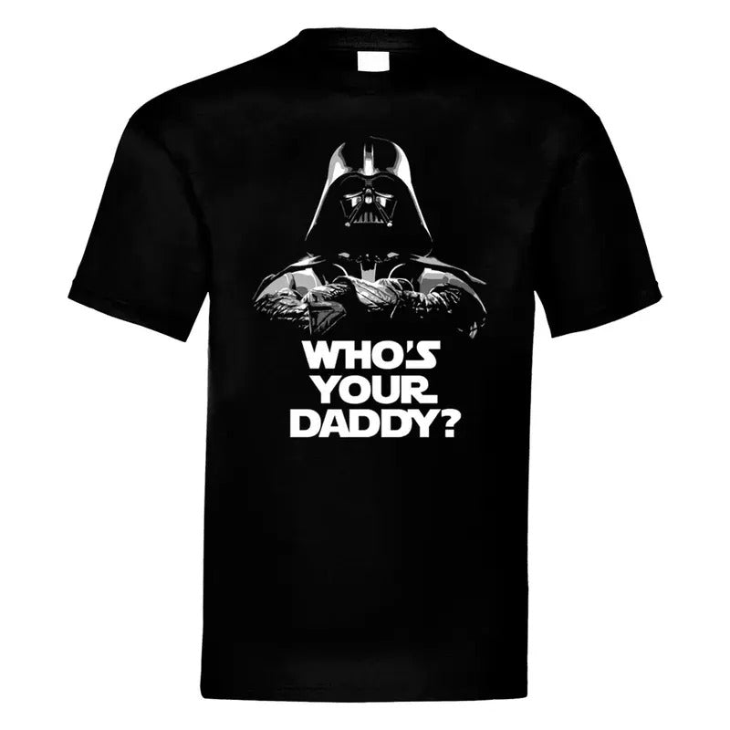 Who's Your Daddy Cotton Unisex T-shirt, Streetwear Crewneck For Men Women Hoodie, Sweatshirt | HypeDripTees.com