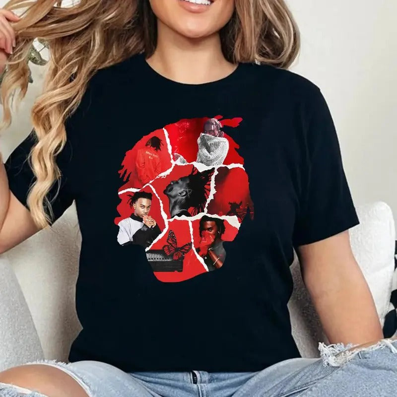 WhoIe L0tta Red Songs Head Retro Shirt PIaybol Carti Head Songs Retro Shirt Hoodie, Sweatshirt | HypeDripTees.com