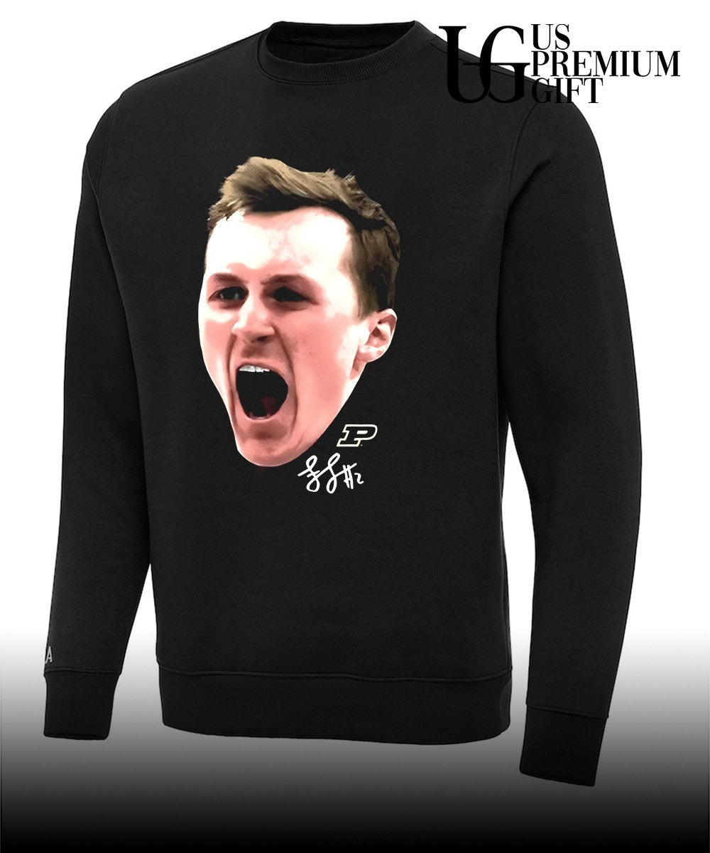Will Berg Fletcher Loyer big face Purdue Boilermakers basketball shirt