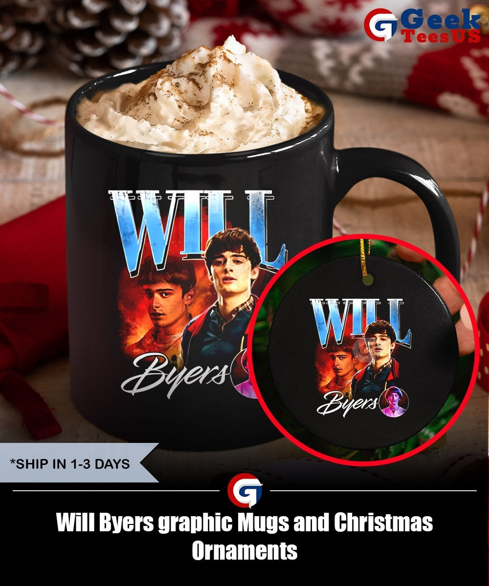 Will Byers graphic shirt