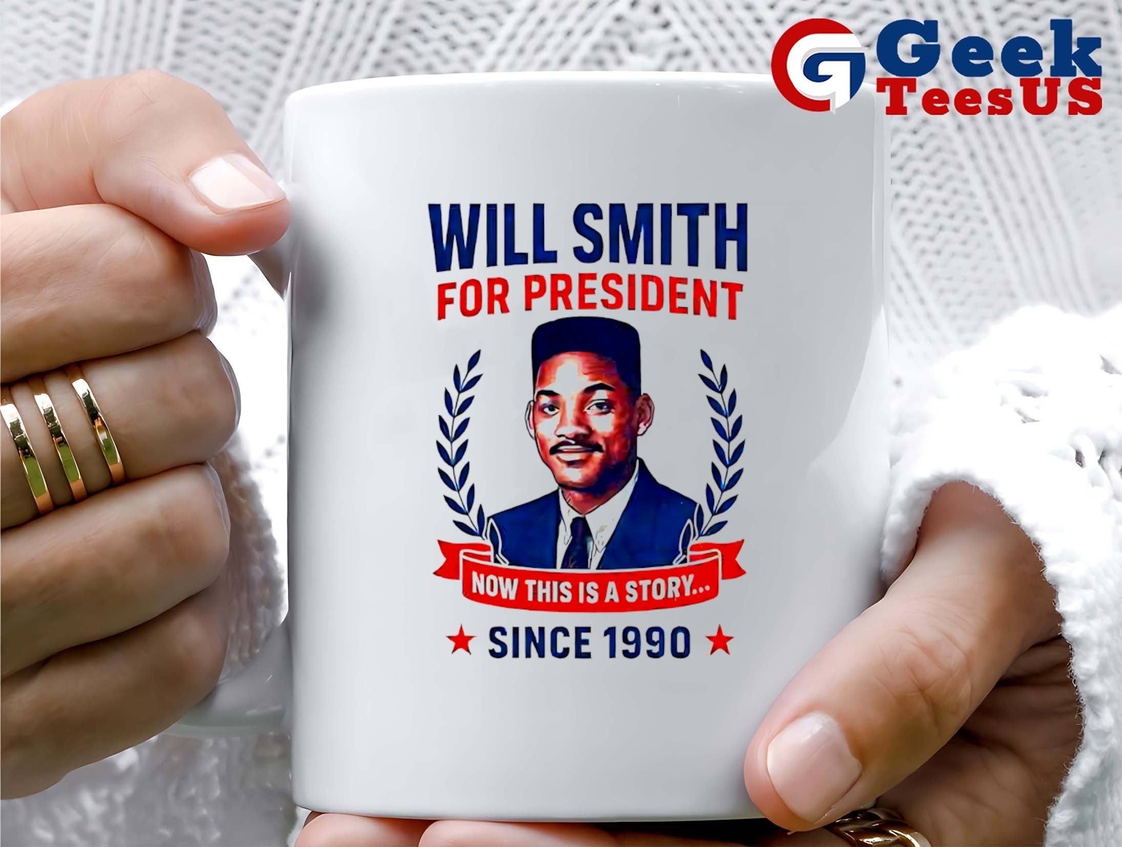 Will Smith for president now this is a story since 1990 shirt