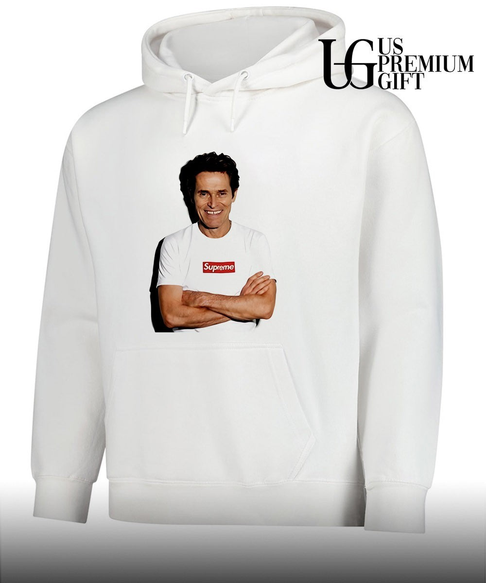 Willem Dafoe wearing Sup photo shirt