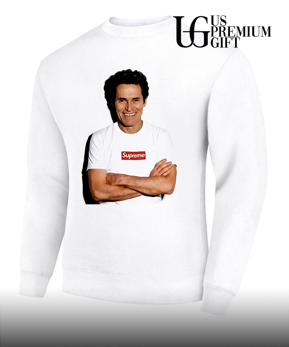 Willem Dafoe wearing Sup photo shirt