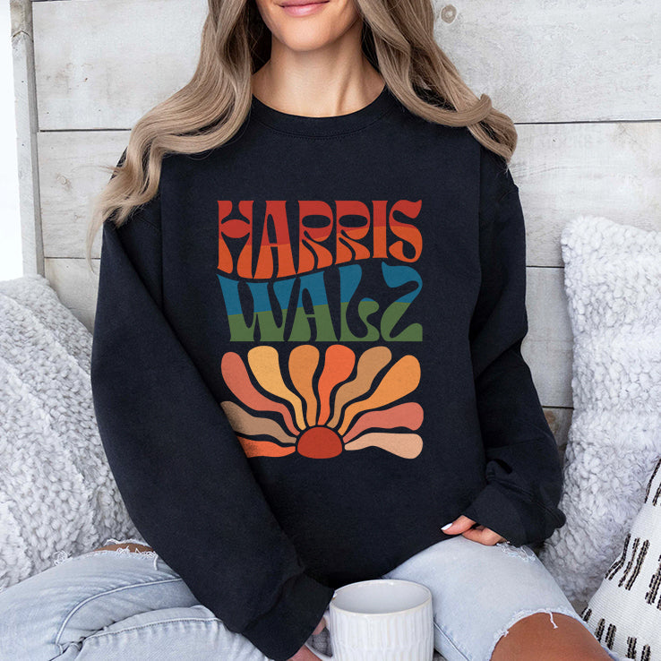 Willie Nelson Harris Walz T Shirt