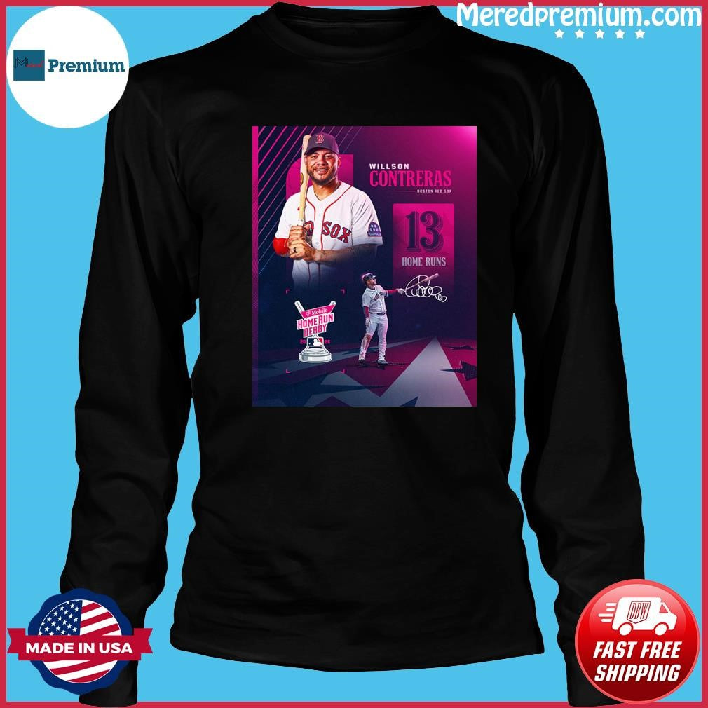 Willson Contreras Boston Red Sox 13hrs Home Run Derby 2026 Shirt