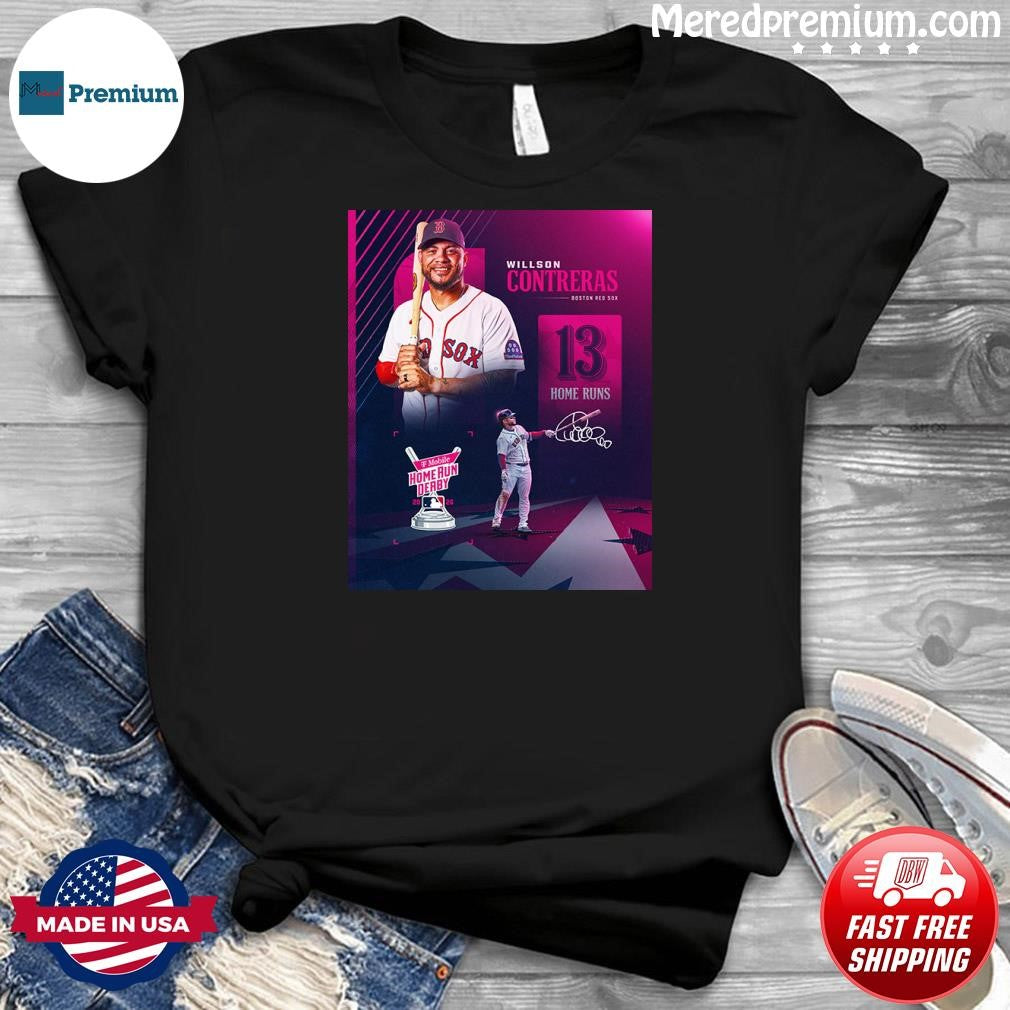 Willson Contreras Boston Red Sox 13hrs Home Run Derby 2026 Shirt