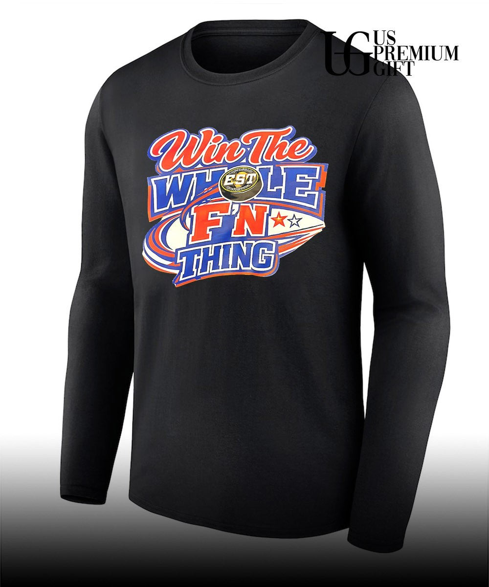 Win The Whole F’n Thing hockey shirt