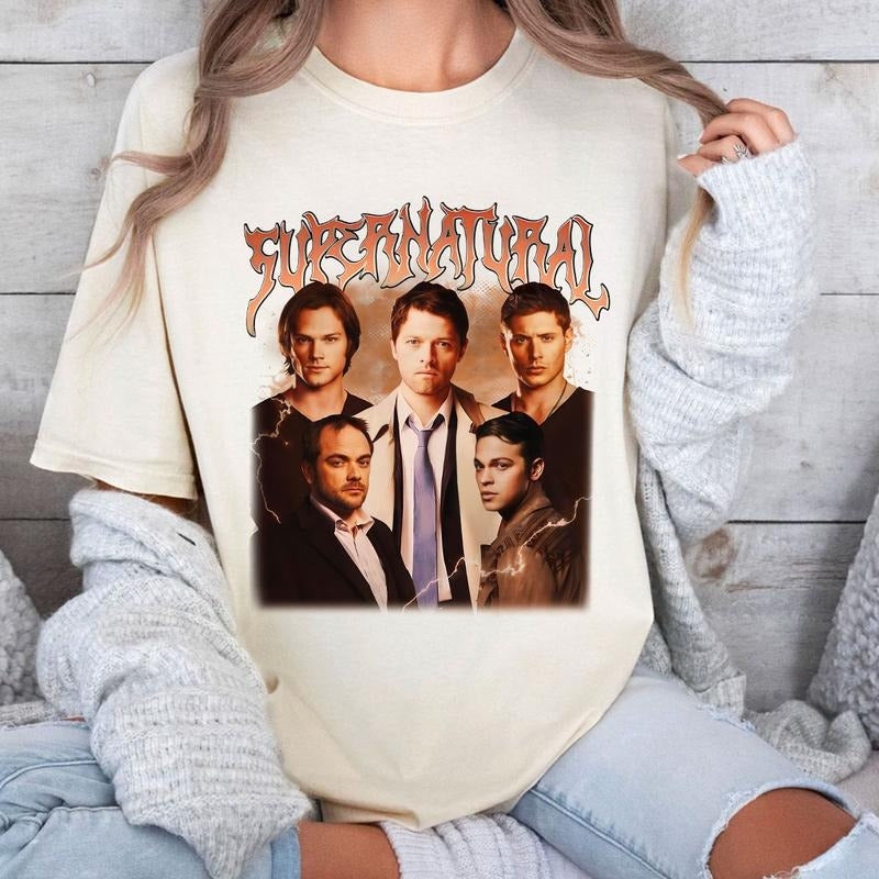 Winchester Brothers T-Shirt , Supernatural T-Shirt Sweatshirt Hoodie | HypeDripTees.com