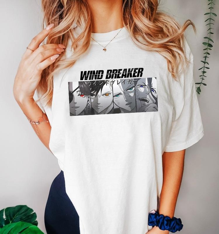 Wind Breaker Characters T-shirt, Sweatshirt, Hoodie | HypeDripTees.com