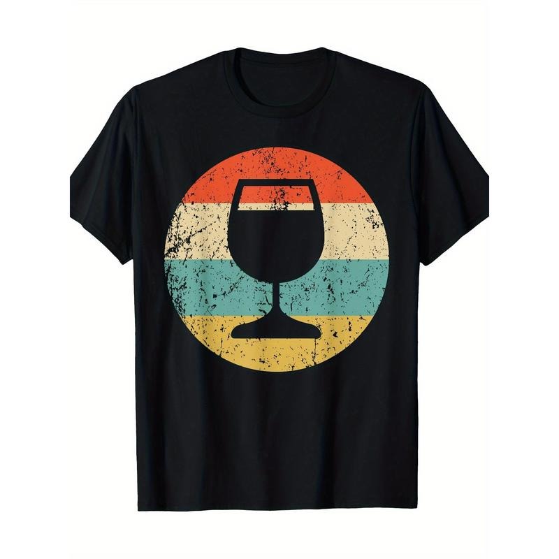 Wine Connoisseur Vintage Retro Wine Glass T-Shirt - Made in USA Hoodie, Sweatshirt | HypeDripTees.com