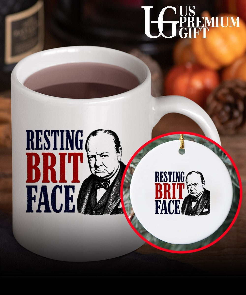 Winston Churchill Resting Brit Face shirt