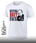 Winston Churchill Resting Brit Face shirt