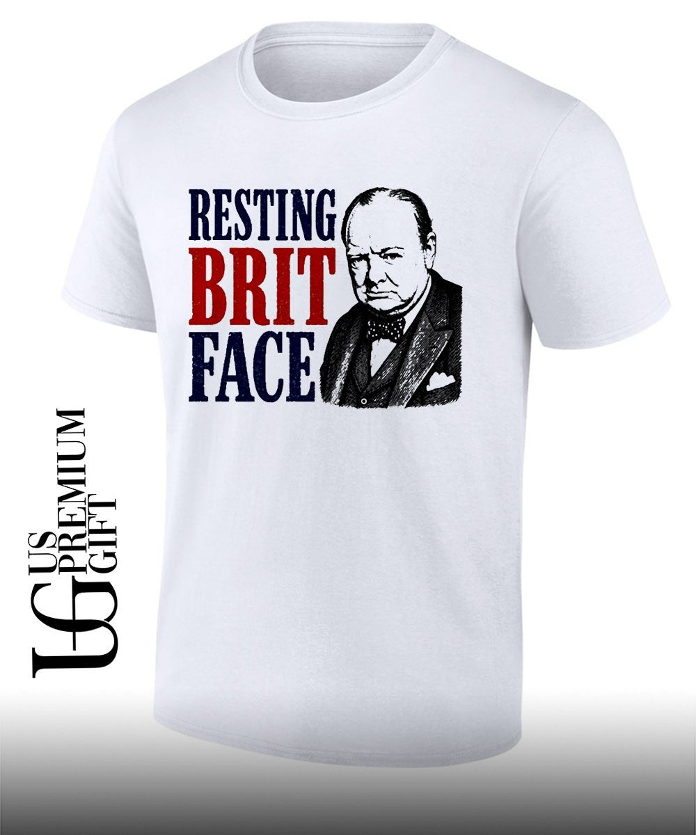 Winston Churchill Resting Brit Face shirt