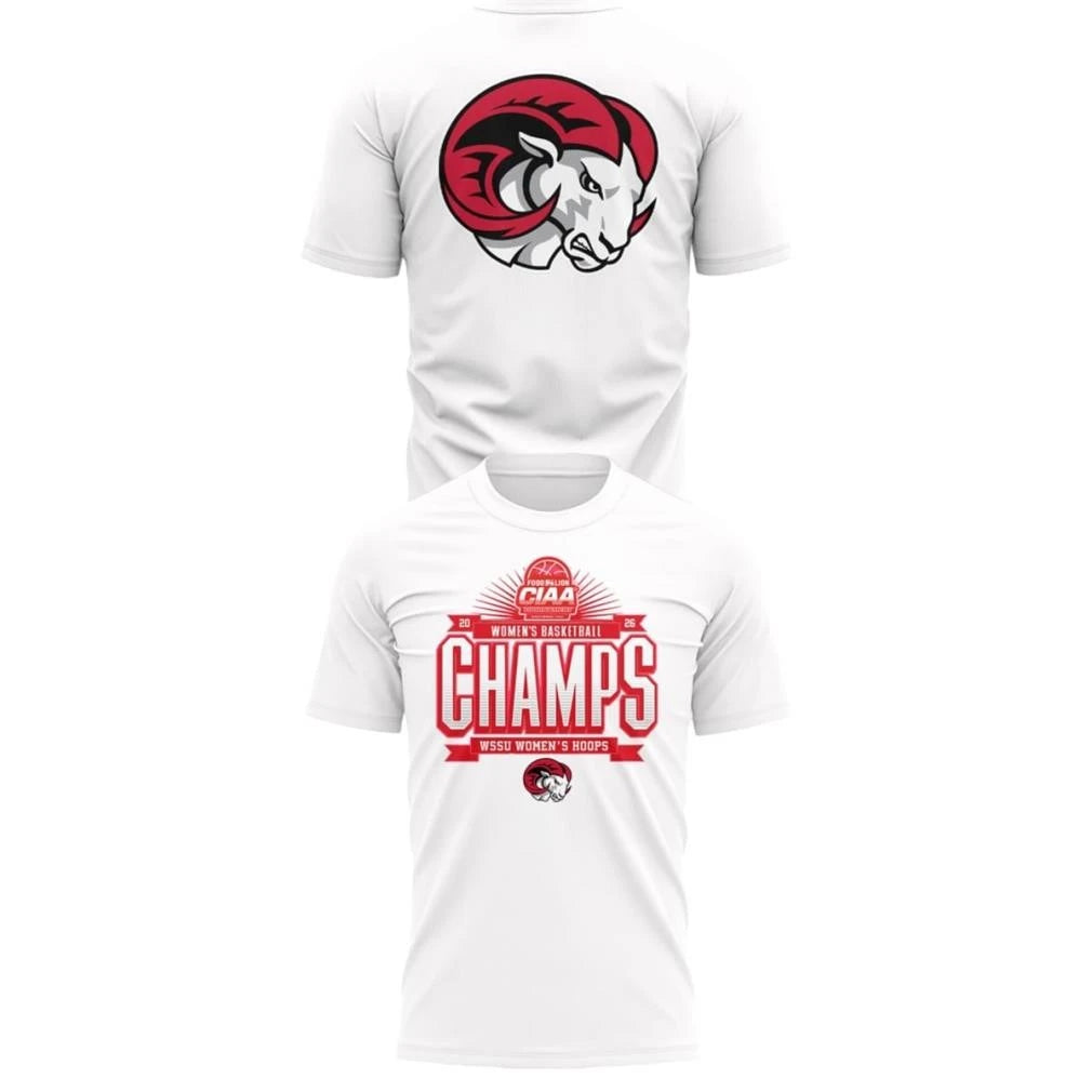 Winston Salem State Rams Basketball Champs WSSU Women’s Hoops Shirt