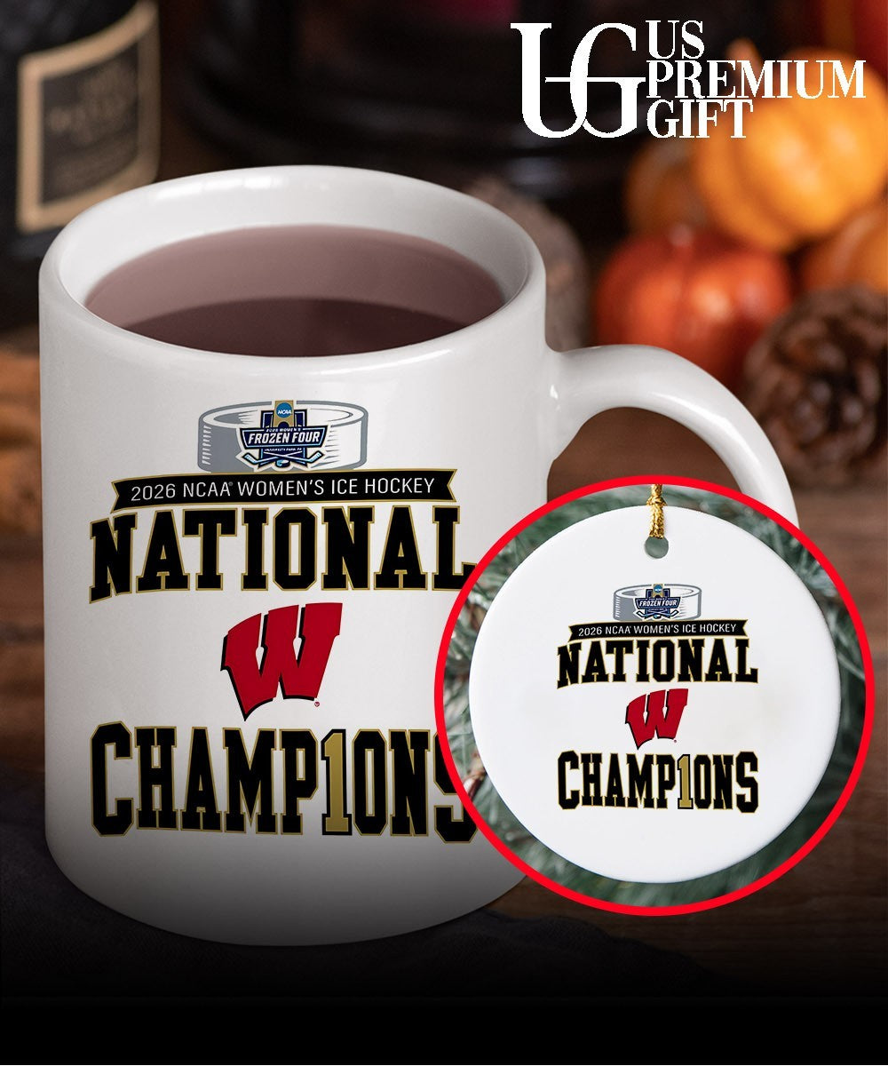 Wisconsin Badgers 2026 NCAA Frozen Four Women’s Ice Hockey National Champions Locker Room shirt