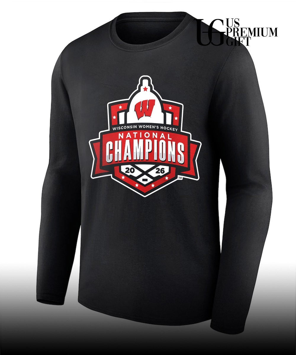 Wisconsin Badgers Women’s Hockey Team National Champions 2026 shirt