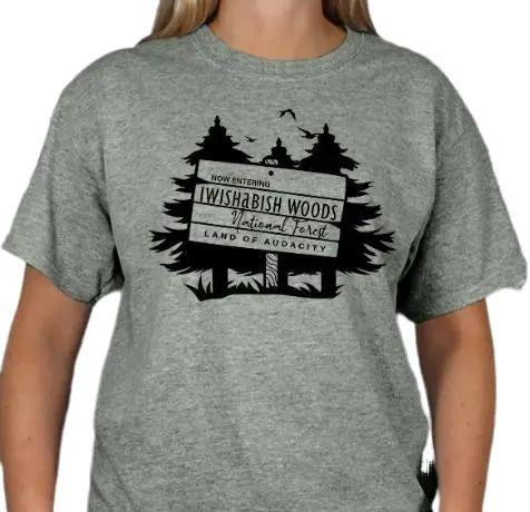 Wishabish Woods National Forest Casual T-shirt Hoodie, Sweatshirt | HypeDripTees.com