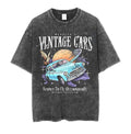 Wizard Flying Car Vintage 90s Graphic Shirt, Vintage Style Weasley Car Tee, Bookish Wizard Shirt, Universal Fan shirt, Magical Adventure Tee