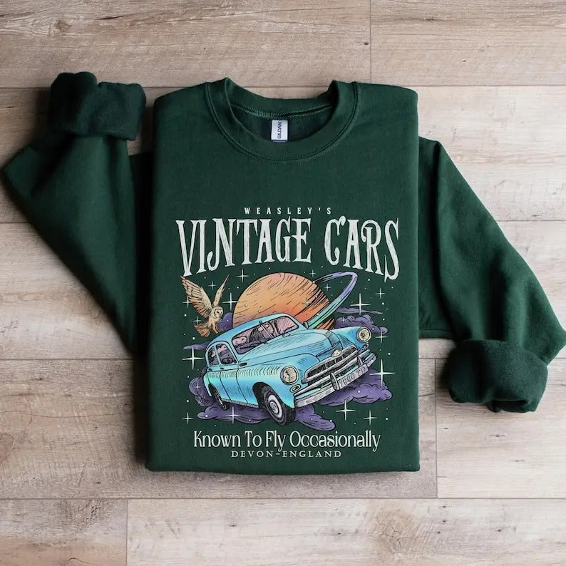 Wizarding School House Sweatshirt, HP House Sweatshirt, Universal Vacation Sweater, Wizard World Gift, Wizard Houses...