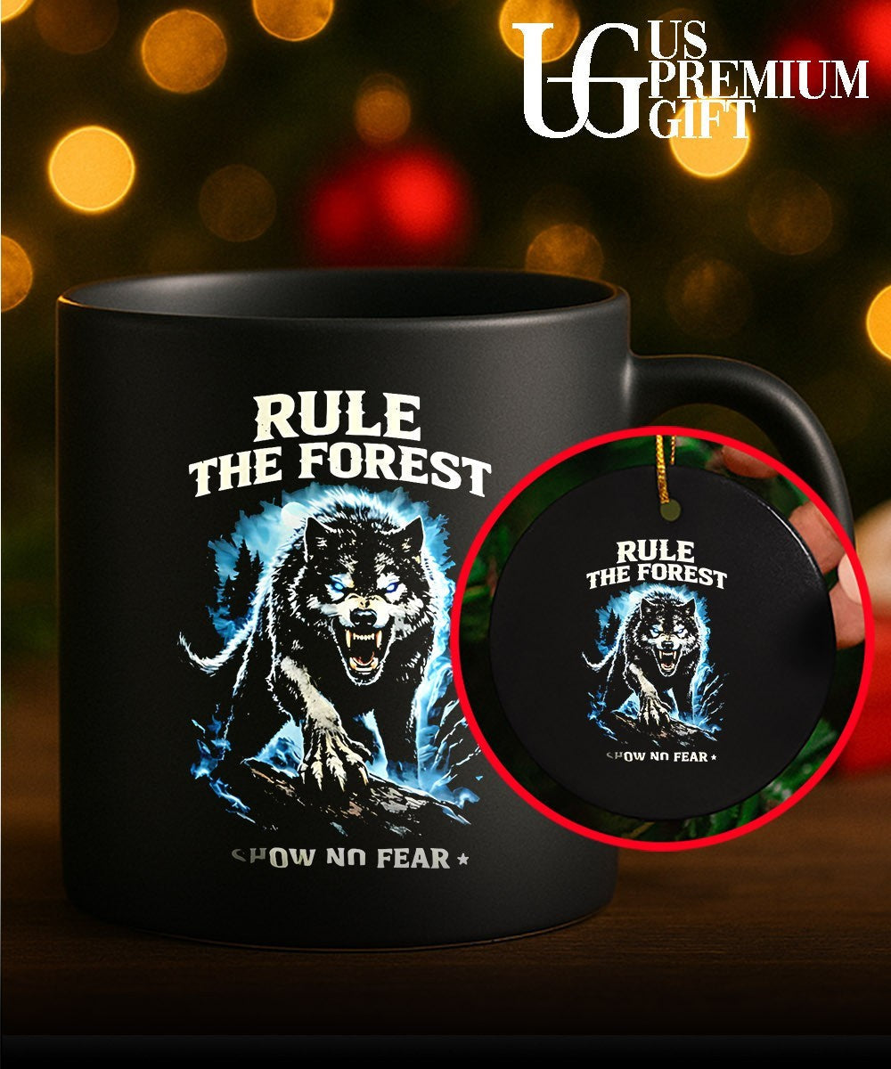 Wolf rule the forest show no fear shirt